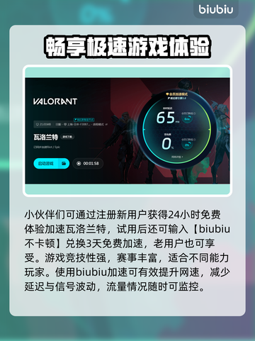 瓦洛兰特延迟高🔥用这个加速器轻松解决⚡截图3