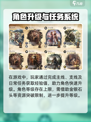 《歧路旅人：霸者角色培养全攻略🔥》截图3