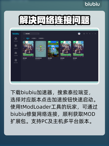 泰拉瑞亚闪退？❌联机加速神器来了！🚀截图3