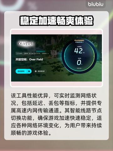 OverField卡顿闪退？游戏加速器下载地址来了！🚀🎮截图6