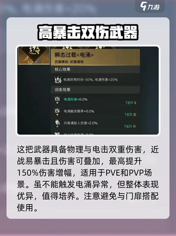 七日世界值得培养的武器有哪些介绍截图4