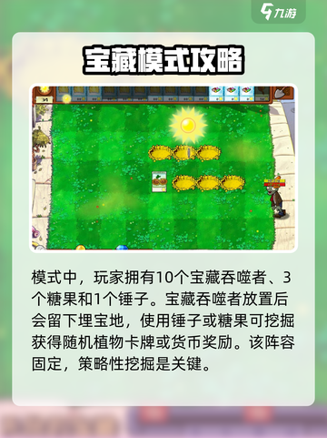 植物大战僵尸杂交版挖宝玩法💡超全攻略来啦！截图2