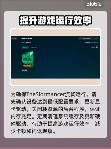 《TheSlormancer》延迟丢包？轻松搞定⚡截图2