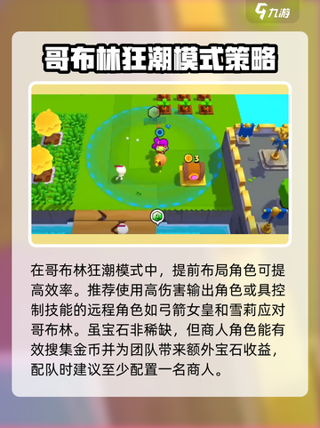 爆裂小队🔥哥布林狂潮玩法揭秘！💎轻松获取战利品截图4