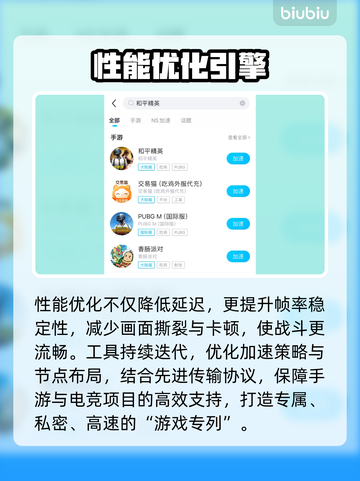 🎮和平精英闪退有救了！加速工具选对不踩雷💥截图4