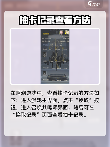🎮鸣潮抽卡记录怎么查？超简单方法曝光！截图2