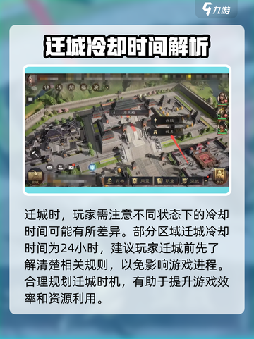 三国谋定天下🔥迁城条件曝光，冷却时间竟如此！截图3