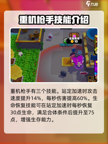 爆裂小队重机枪手怎么玩介绍截图3