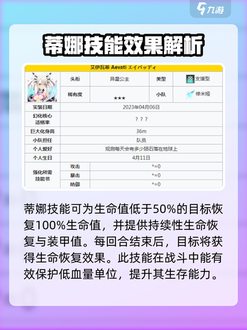 苍雾世界支援角色有哪些介绍截图4