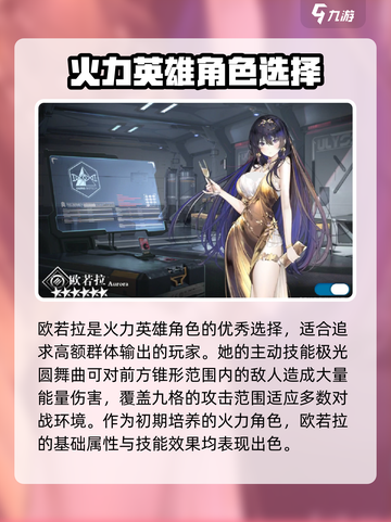 银河境界线🔥T0级6星火力角色大盘点！截图2
