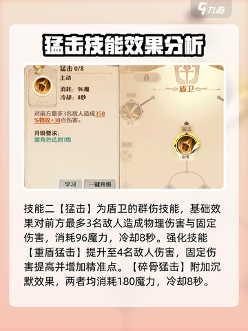 森之国度盾卫技能强度怎么样介绍截图3