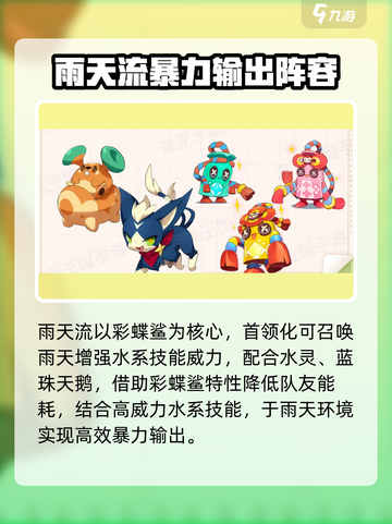 洛克王国世界PVP主流阵容分析介绍截图3