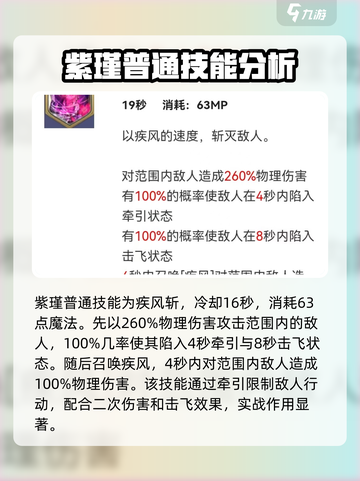 剑与骑士团🔥紫瑾技能强度爆表，必练角色！截图2