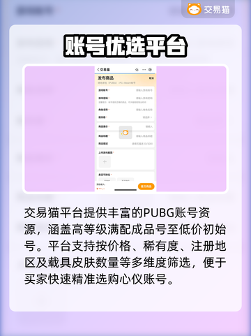 🔥PUBG账号交易平台大揭秘！🎮截图4