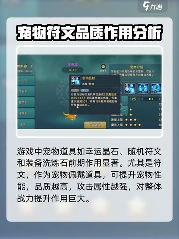 魔力宝贝复兴📖宠物道具全攻略🔥宠物养成必备！截图2