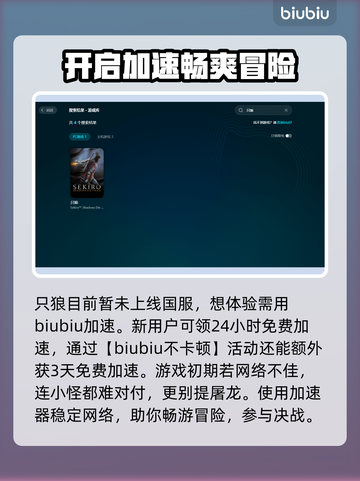 只狼延迟高？❌一招教你轻松解决⚡截图3