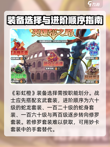 彩虹橙装备选择是什么介绍截图2