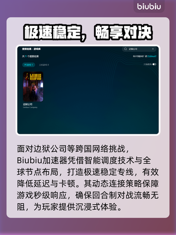 🎮边狱公司下载慢？丢包延迟有妙招！截图3