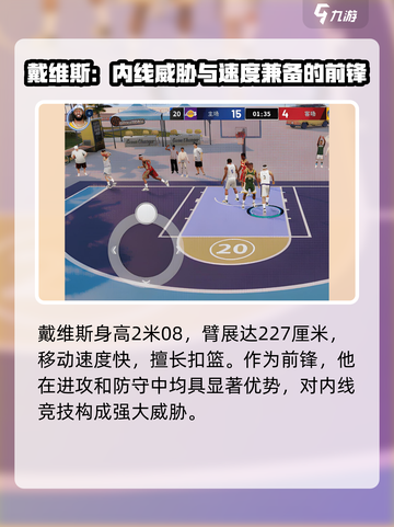 美职篮全明星戴维斯🔥超强玩法揭秘🏀截图3