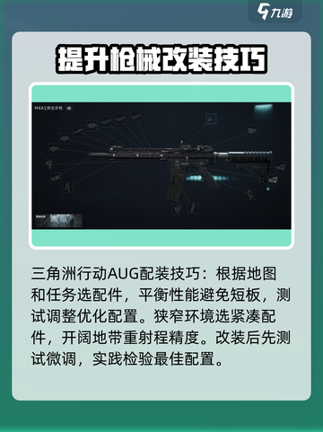 三角洲行动🔥AUG突击步枪最佳配装技巧大公开！截图3