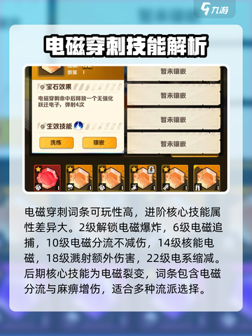向僵尸开炮！电磁系宝石🔥搭配指南⚡游戏必备截图2