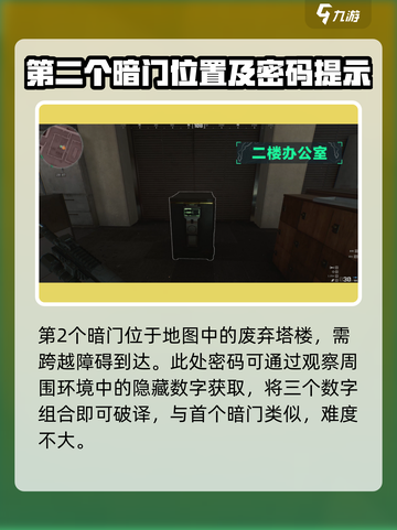 三角洲行动零号大坝暗门如何打开介绍截图4