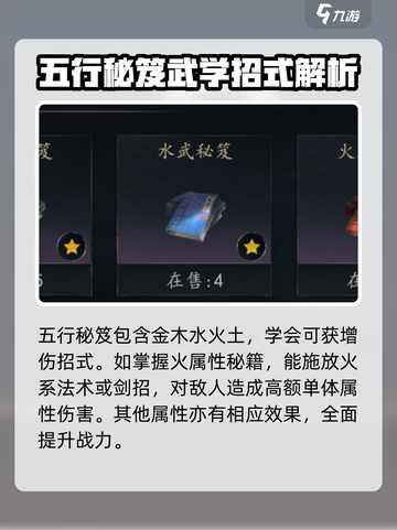 剑中五行秘笈攻略介绍截图2
