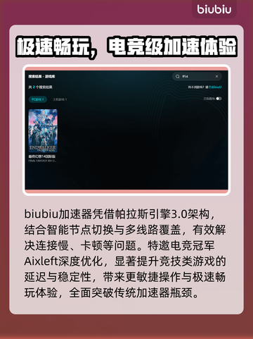 🎮FF14掉帧神操作！加速器推荐🔥截图3