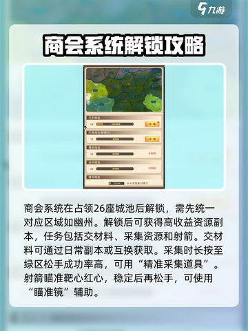 三国问鼎山河商会怎么玩介绍截图2