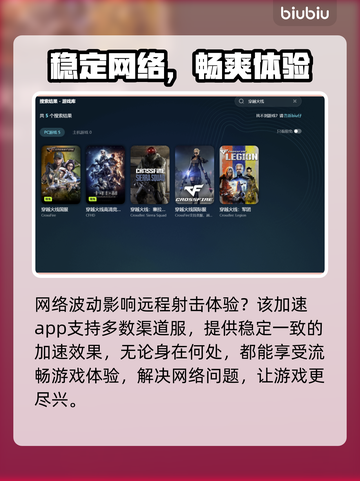 穿越火线闪退？❌这个加速工具让你畅玩一整天！🚀截图5