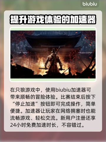 只狼闪退？加速器来救场！🔥🎮截图5