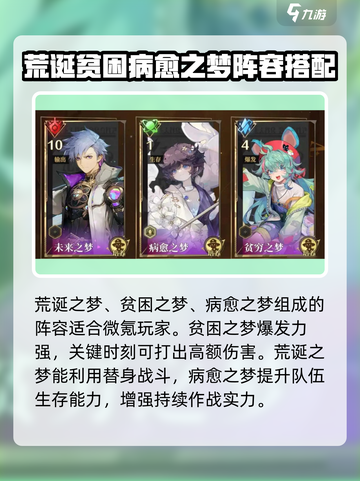 无尽梦回最强阵容🔥助你称霸游戏✨截图3
