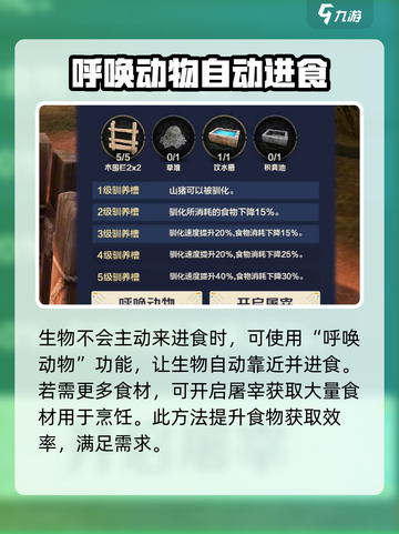 荒野起源🔥食槽玩法教学，轻松上分秘籍！截图4