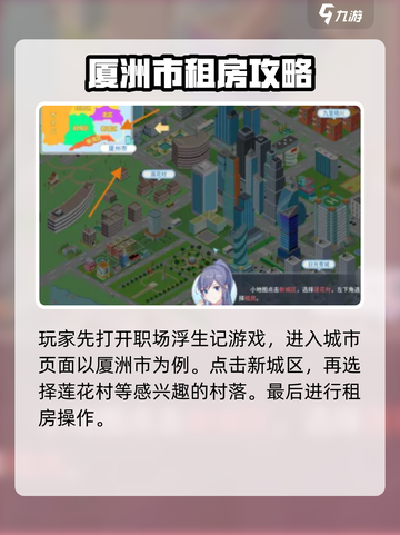 职场浮生记：租房攻略大揭秘！🎮🔥截图2