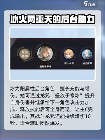 归龙潮语冰培养攻略介绍截图2