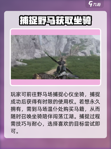 燕云十六声🔥坐骑大全，稀有坐骑等你来拿！🐎截图3
