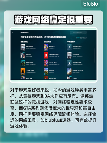 免费游戏加速器排行，玩转全球游戏⚡不卡顿！截图2