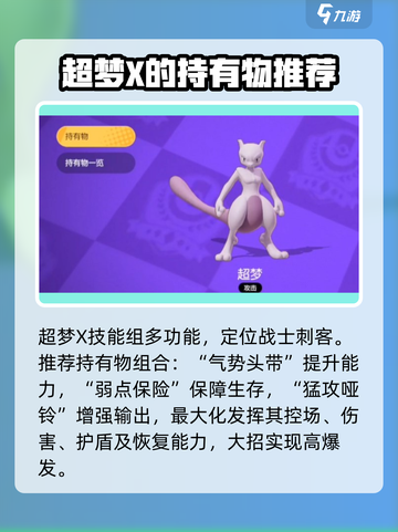 宝可梦大集结：超梦持有物推荐💥🔥截图3