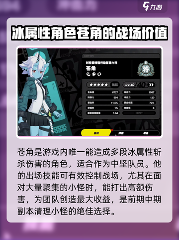 绝区零冰系角色大起底！🎮冰雪战神等你来挑🔥截图3