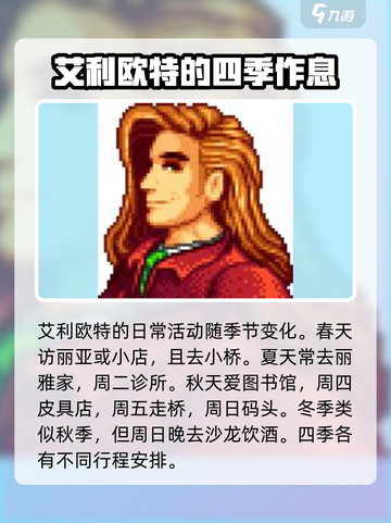 星露谷物语人物行程全解✨带你玩转游戏🔥截图4