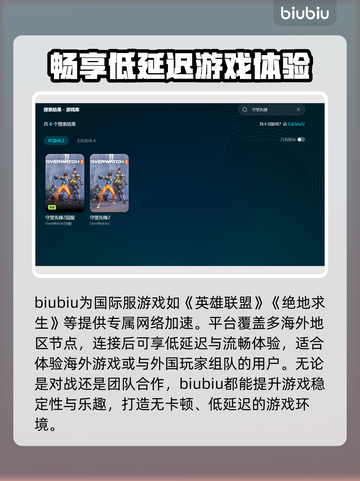 守望先锋闪退？用这个加速器🔥绝对稳！🚀截图3