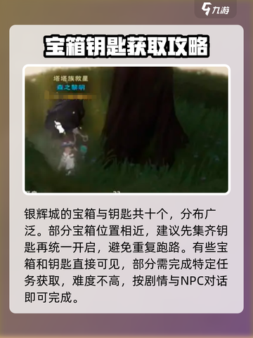 塔瑞斯世界银辉城箱子钥匙在哪介绍截图5