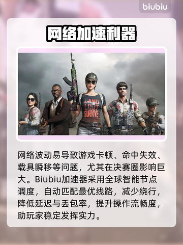  PUBG玩家必看！免费加速器大揭秘💥截图2