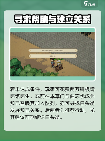 大侠立志传求医问药怎么完成介绍截图3