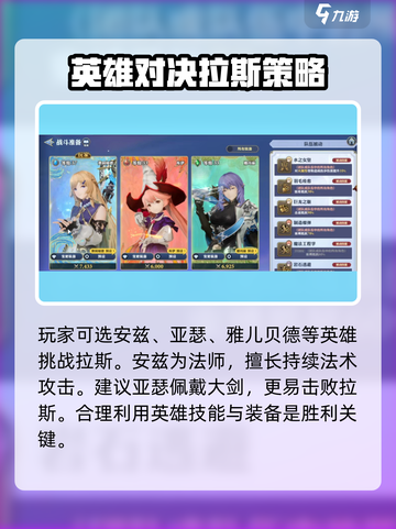 剑与骑士团拉斯怎么打介绍截图3