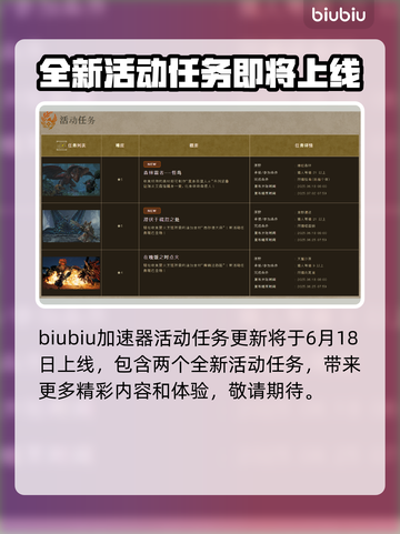 怪物猎人荒野618更新内容🔥全新活动等你来探索！🎮截图2