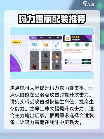 宝可梦大集结玛力露丽持有物怎么选介绍截图4