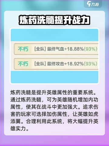 小小英雄炼药属性推荐介绍截图2