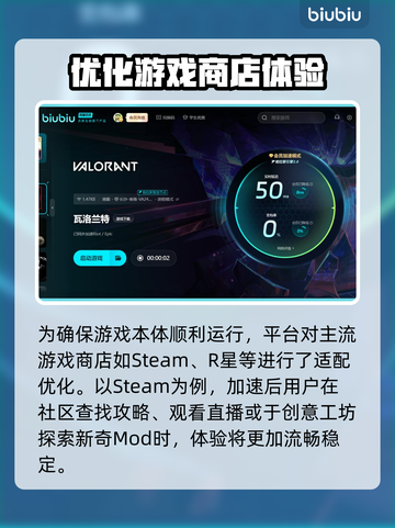 瓦罗兰特卡顿闪退？用这个加速器立马解决！🚀🔥截图4