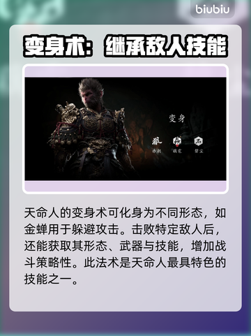黑神话悟空💥天命人法术效果全解析！🔥截图3